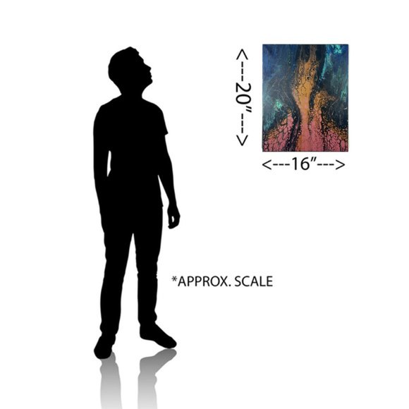 Acrylic Painting On Canvas Original Artwork - Picture 5 of 5